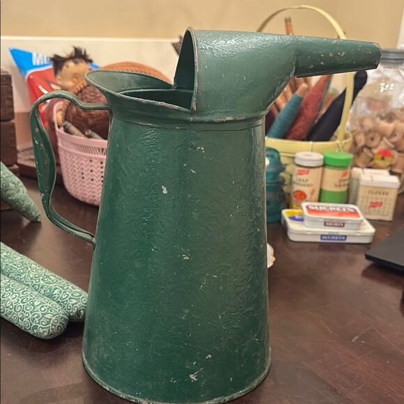 Vintage Green Metal valvoline Can - Picture 4 of 7